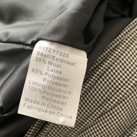 Sandra Angelozzi Wool Blend Micro Houndstooth Skirt - Picture 7 of 7